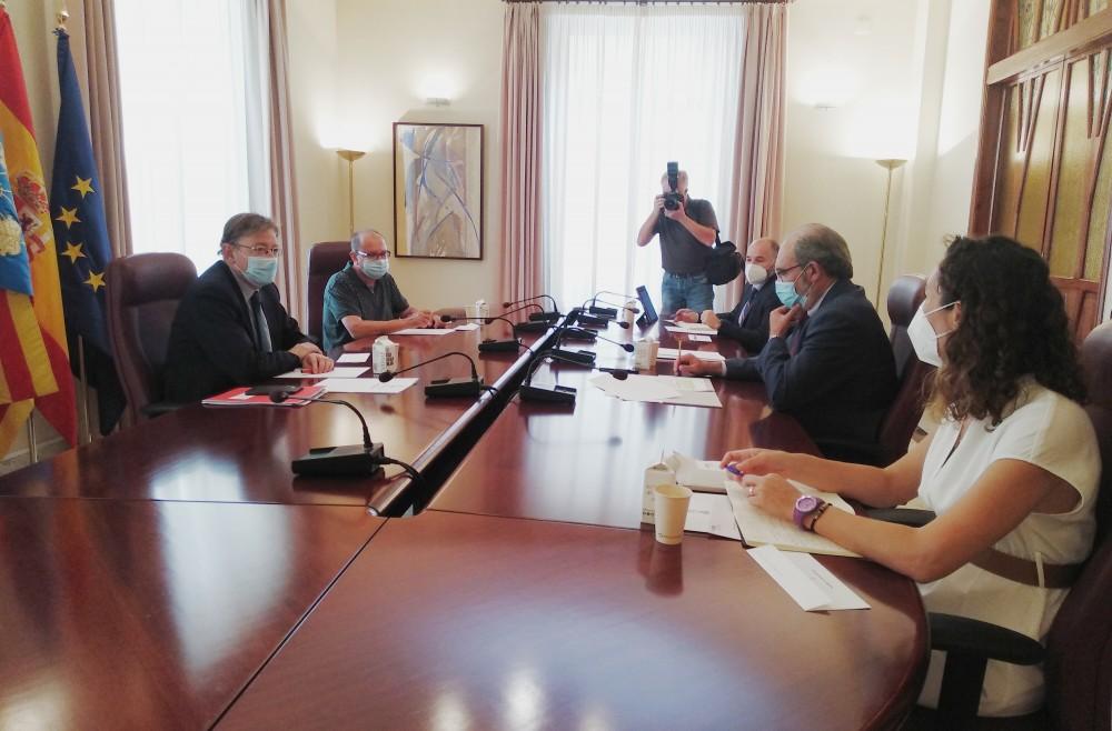 Convenio Ximo Puig y Ascer