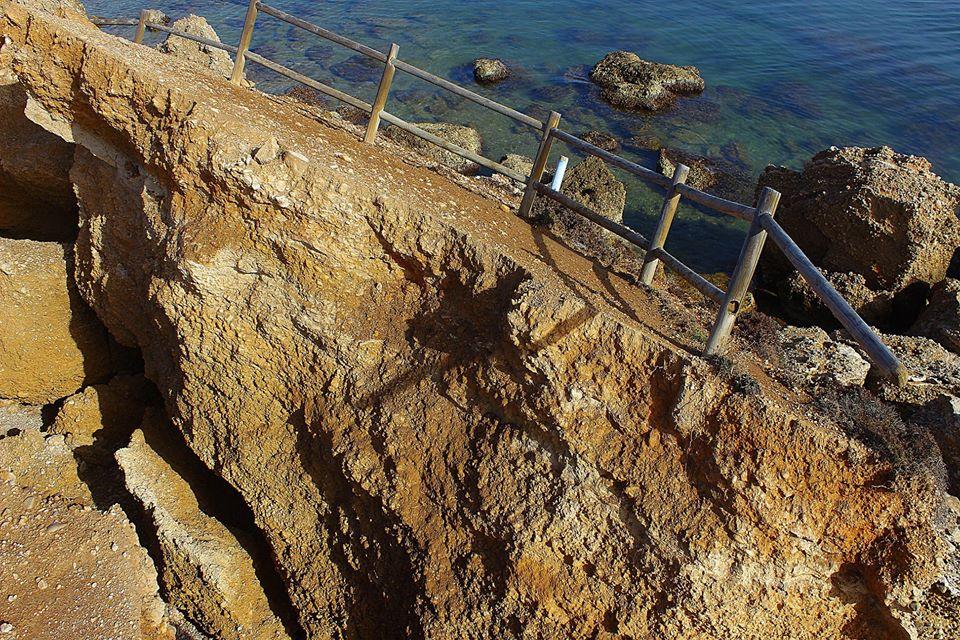 desprendimiento, costa en Sol de Riu, Vinaròs(1)