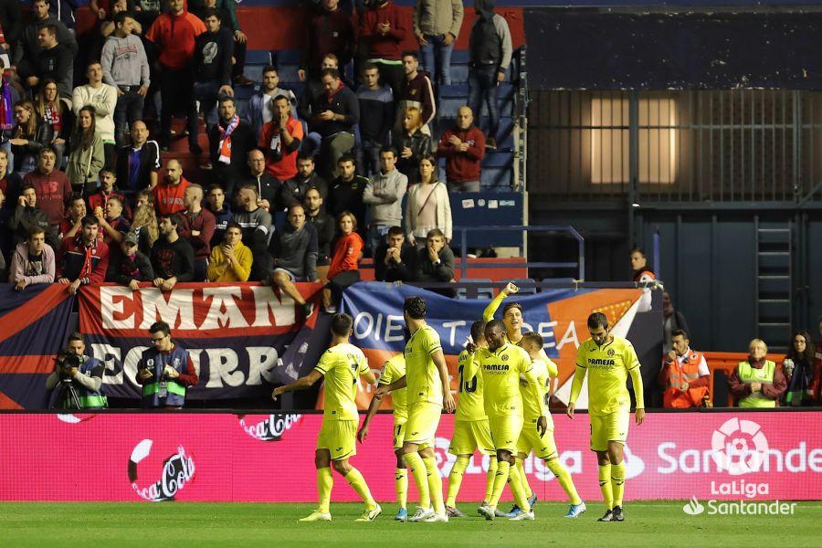 Pau Torres anotó el 0-1 a la salida de una falta, donde se aprovechó de un rechace del portero. FOTO: LALIGA