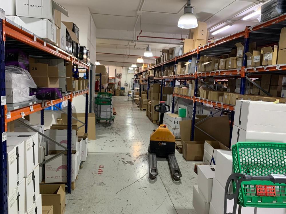 Almacen de la Coeperativa de Peluquería y Estética de la CV