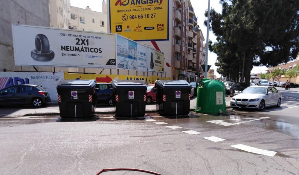 Borriana, contenedores basura 2