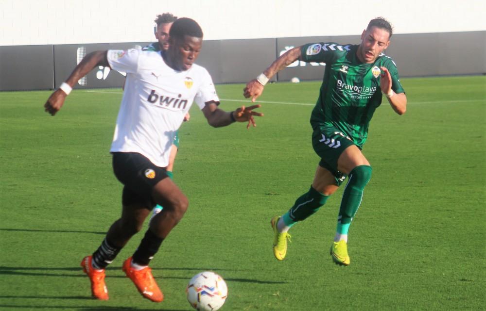 Yunus y Alfredo Gutiérrez, en plena carrera.