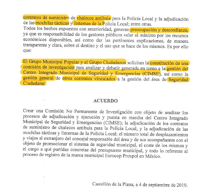 comision Investigación Centro Seguridad 040919