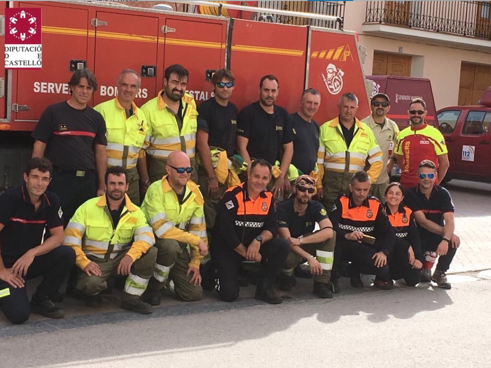 Equipo rescate hombre perdido El Toro 111019