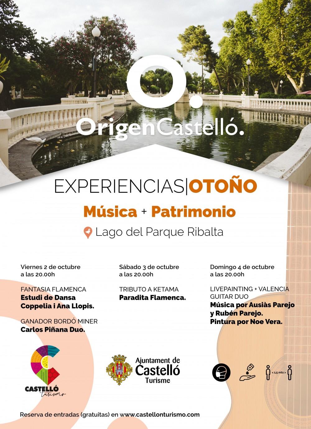 Cartel OrigenCastelló Experiencias de Otoño