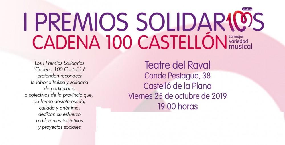 Cartel PREMIOS SOLIDARIOS C100