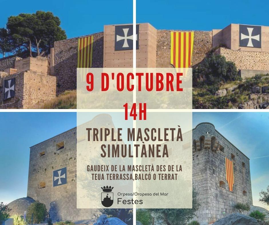 Cartel mascletá 9 octubre