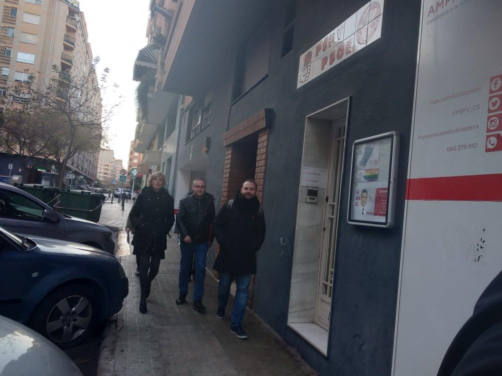 Compromís Castelló, llegada reunión comisión Acord de Fadrell