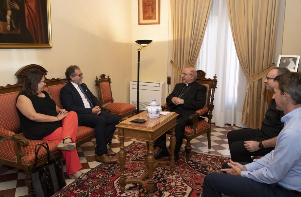 Diputación reunión con obispo Segorbe-Castellón