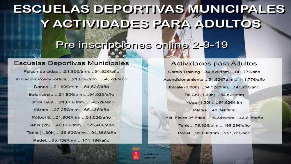 EEDDMM y actividades adultos