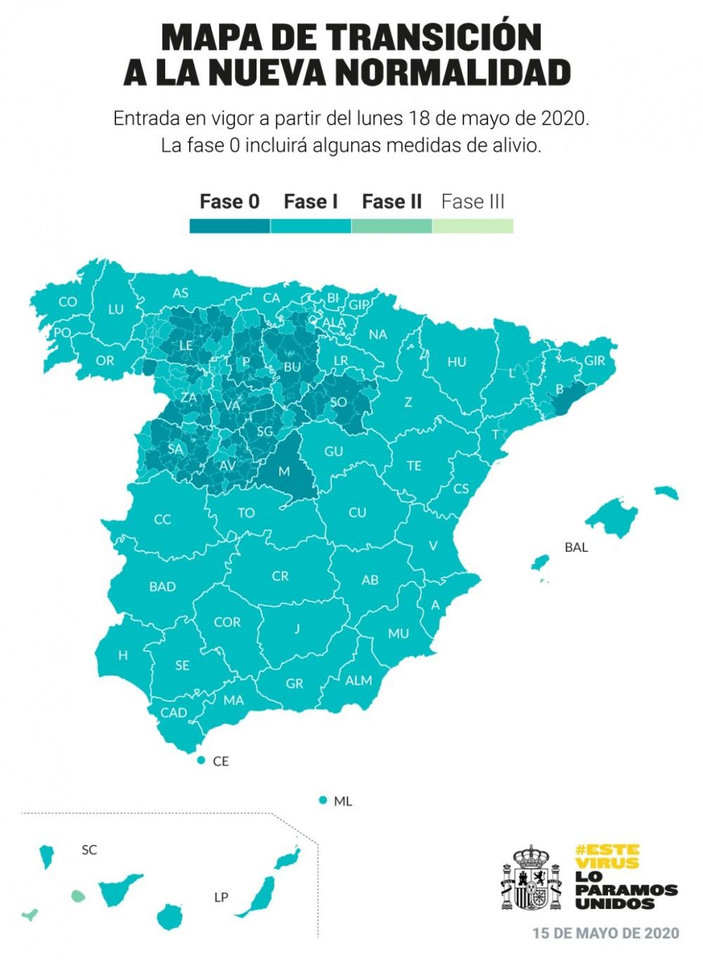 Mapa desecalada
