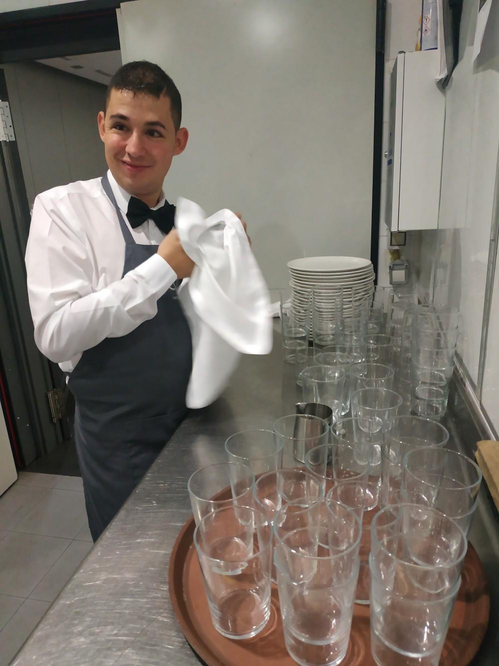 Eric Formación Fundación Síndrome de Down