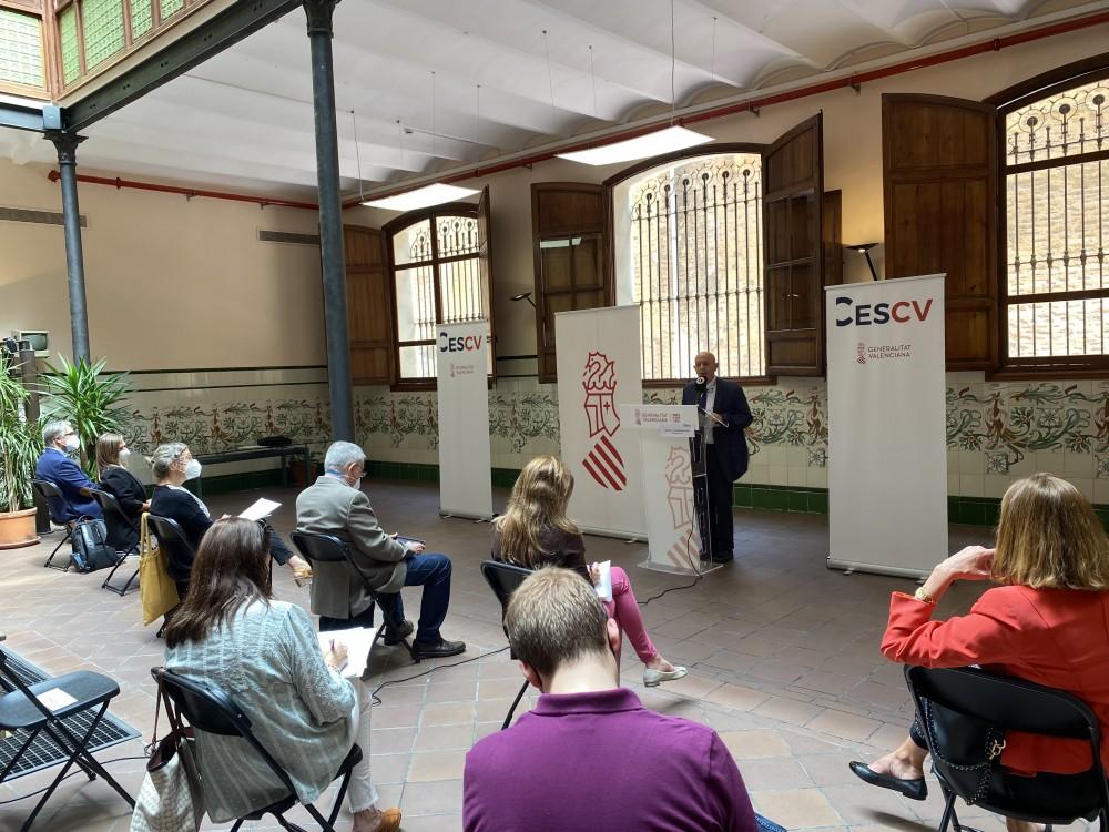 Presentación de la Memoria Soceconómica de la Comunitat Valenciana 2020.