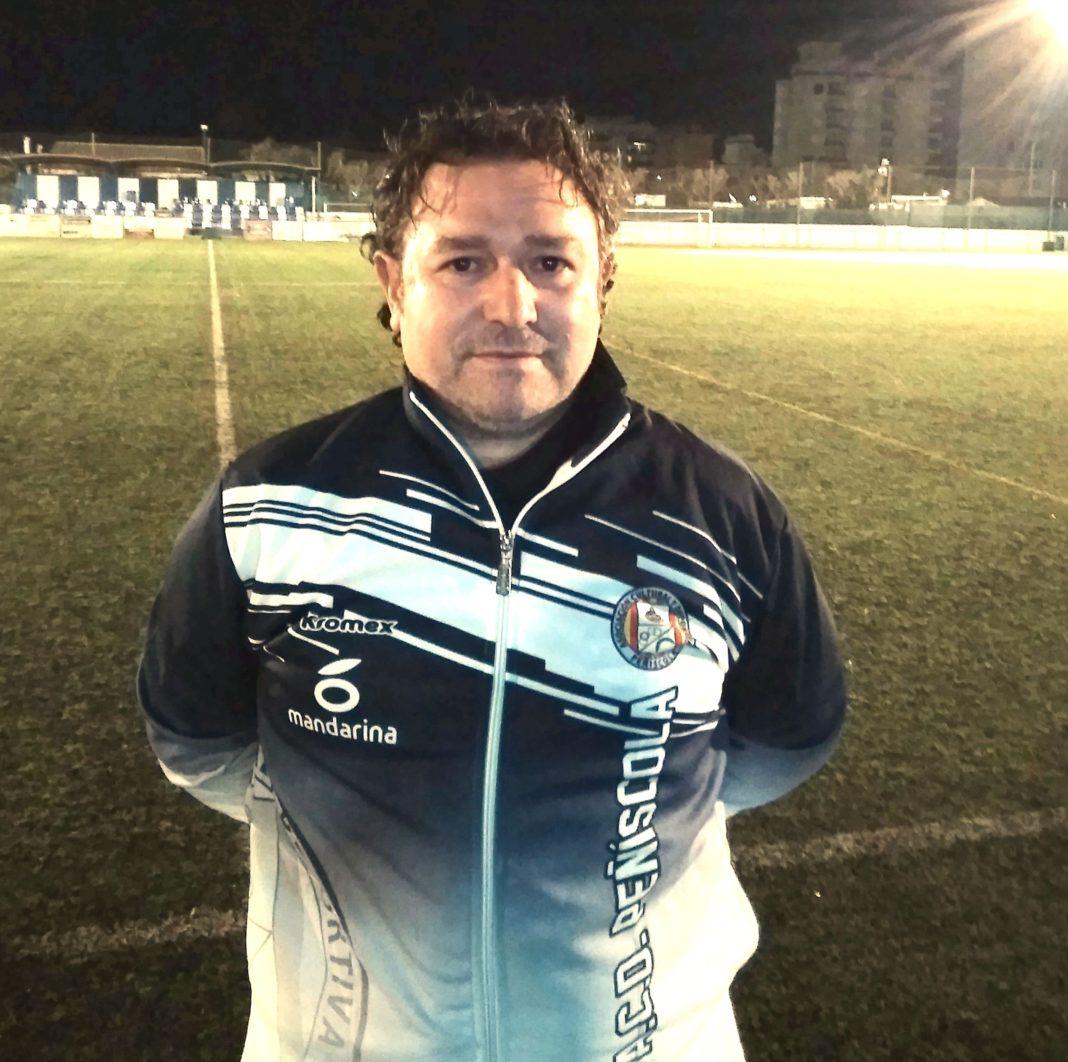 Juan Antonio Morilla, entrenador del Peñíscola.