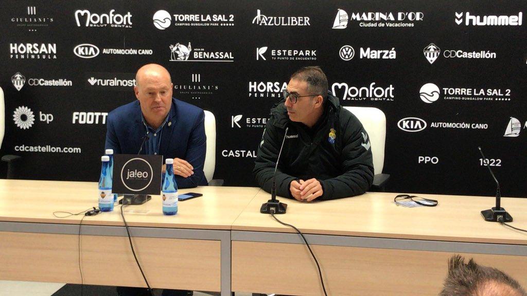 Pepe Mel, entrenador de Las Palmas durante la rueda de prensa tras el partido. FOTO: UD LAS PALMAS