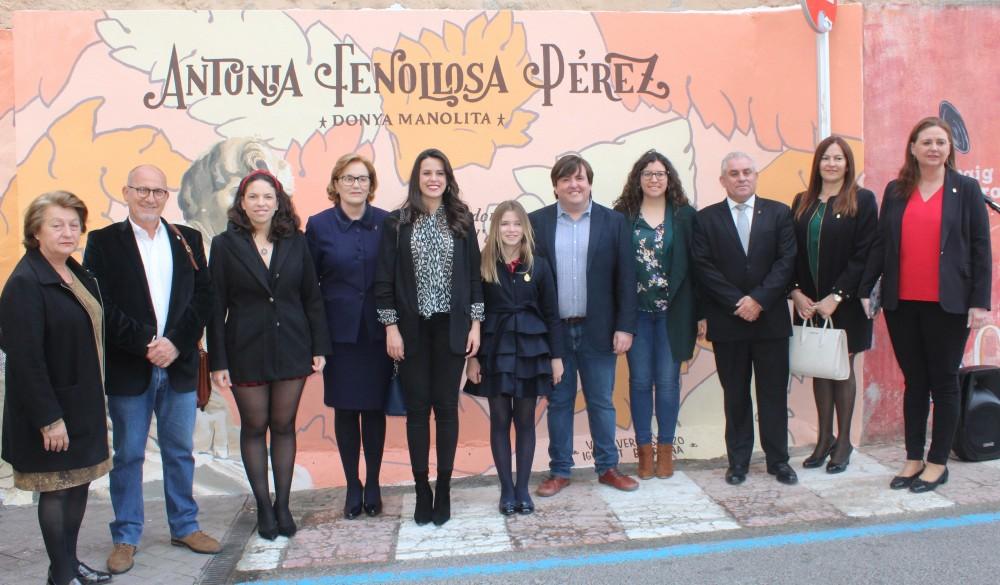 Mural homenaje Antonia Fenollosa 7