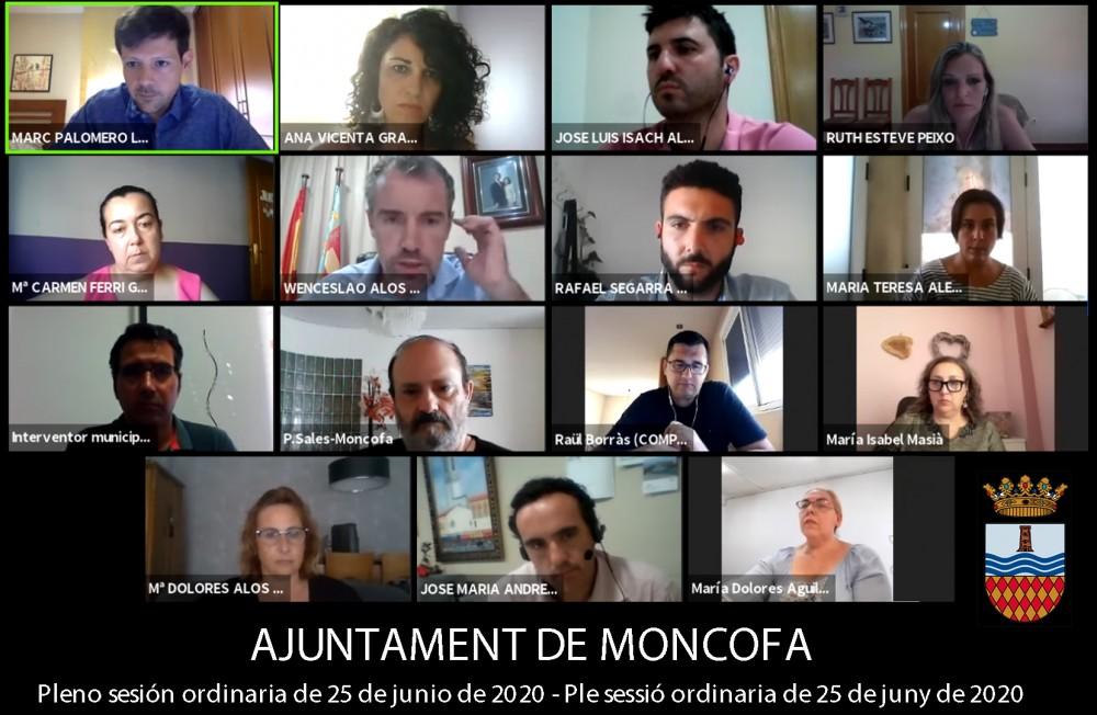 Ple 25 Juny telematic- Moncofa Covid-19