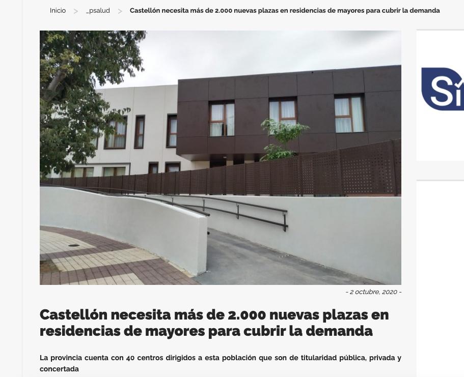 REsidencias Tercera Edad CSI 2020