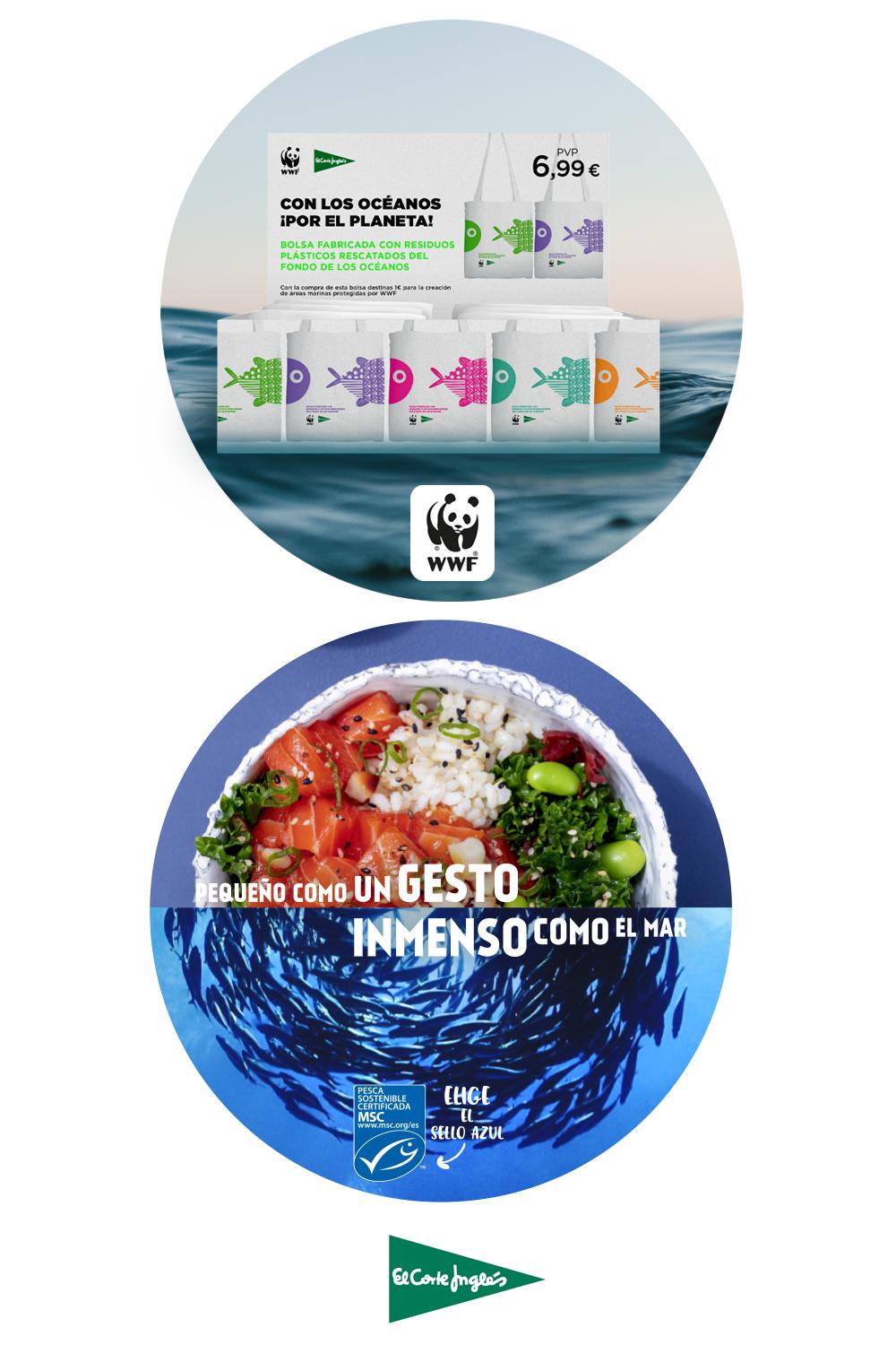 Castellón, El Corte Inglés, bolsas reutilizables