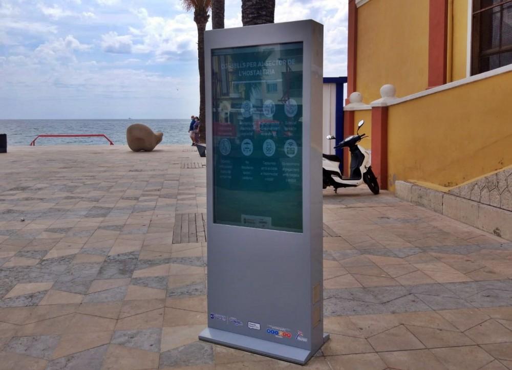 TOTEM INFORMATIVO PASEO MARITIMO