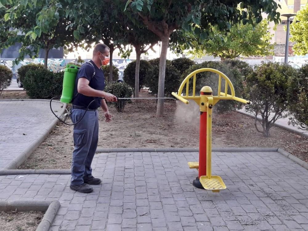 VINAROS DESINFECCION PARQUES