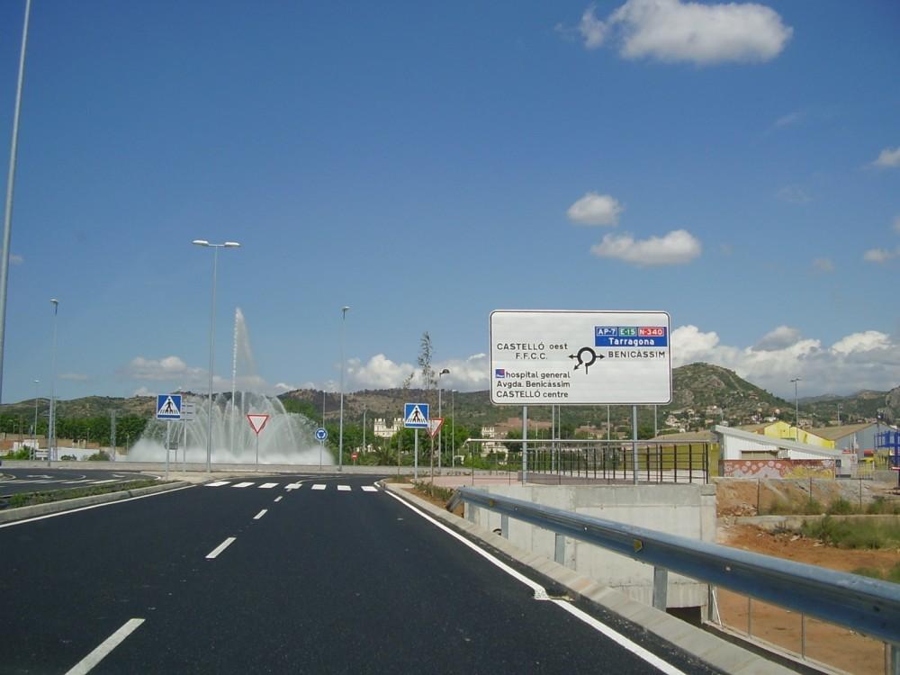 Fuente N-340 junto al H General