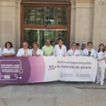 Hospital Provincial, minuto silencio violencia machista