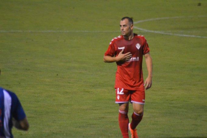César Díaz jugó sus primeros minutos con la elástica del Castellón. FOTO: CD CASTELLÓN