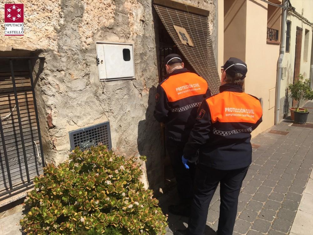 Protecció Civil , medicaments a domicili, malalts oncològics, Diputació, provincia