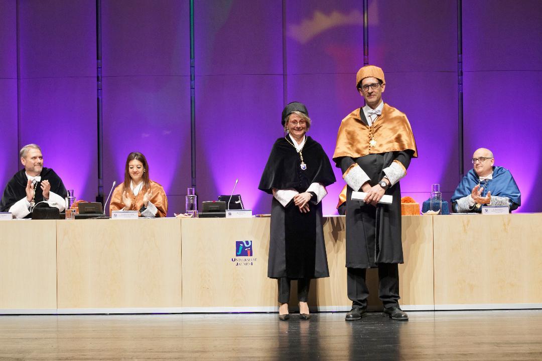 UJI, Eva Alcón y Enrique quintana