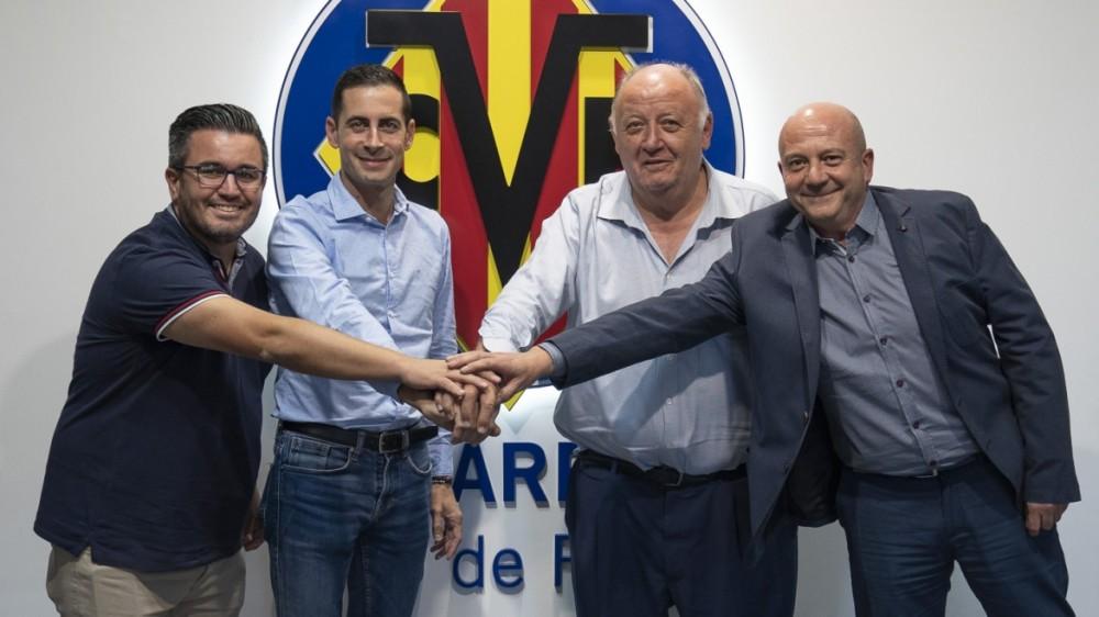 El Villarreal y el Mislata Unión de Fútbol han renovado su convenio de colaboración de fútbol base. FOTO: VILLARREAL CF