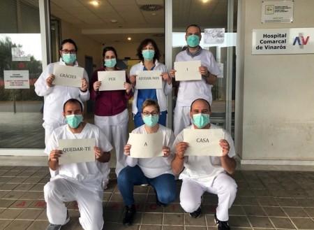 personal sanitario hospital vinaròs