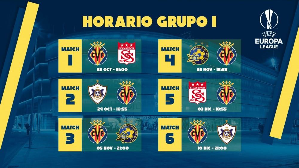 villarrealHorarios
