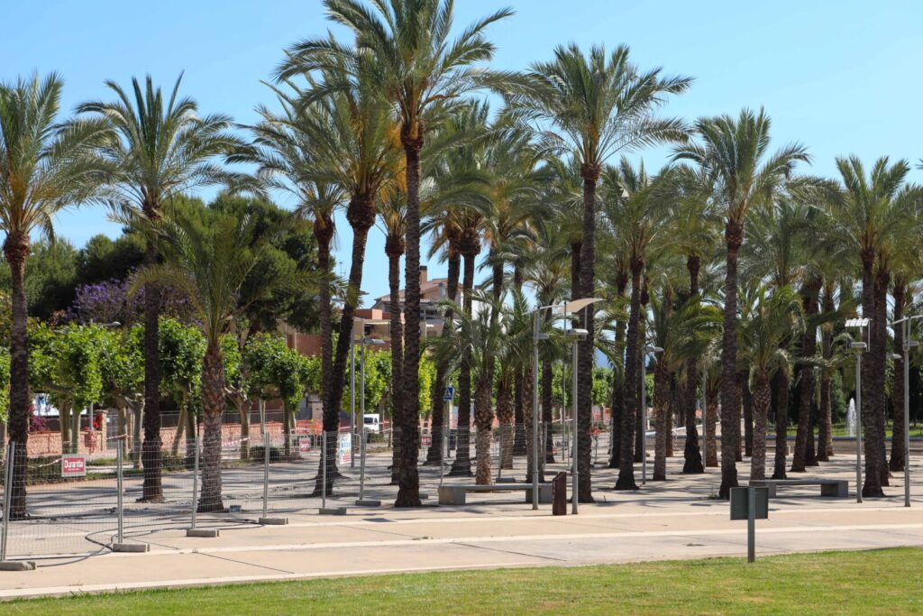 obras de urbanización Castelló