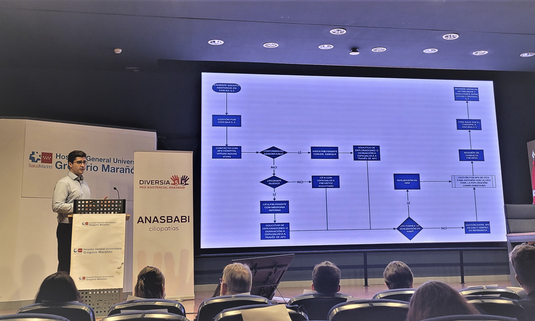 Dr. Josep Esteve presentación adhesión de Vithas a la red Diversia 5.5 de Anasbabi