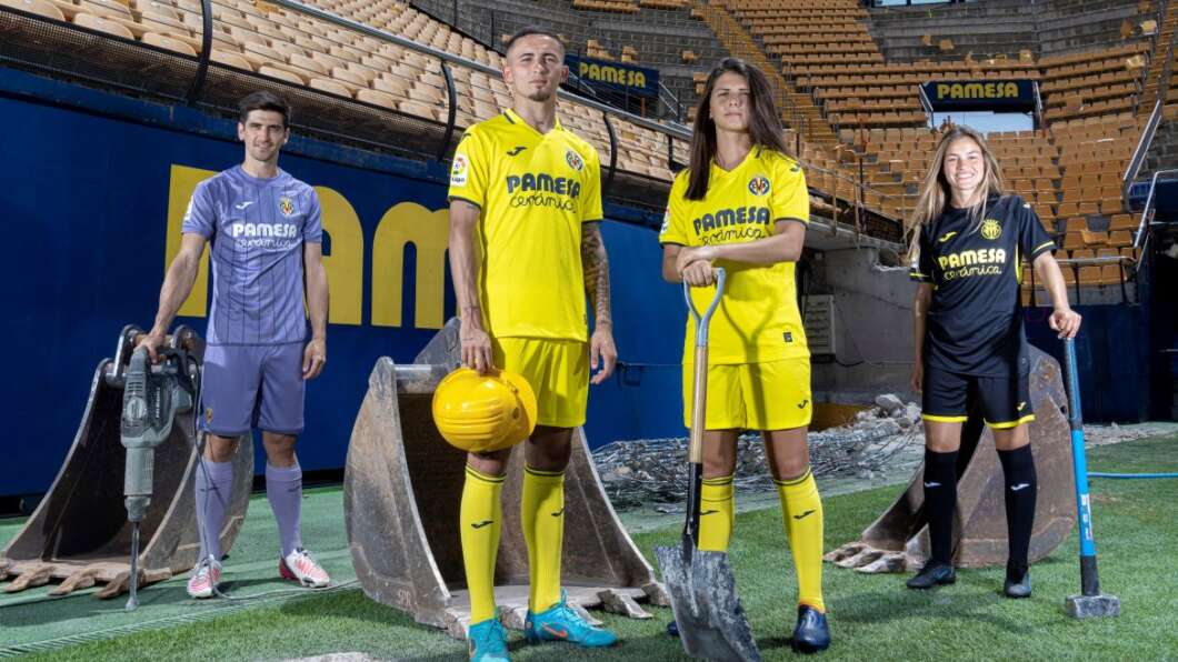 villarreal equipaciones joma