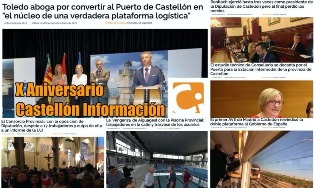 X Aniversario Castellón Información