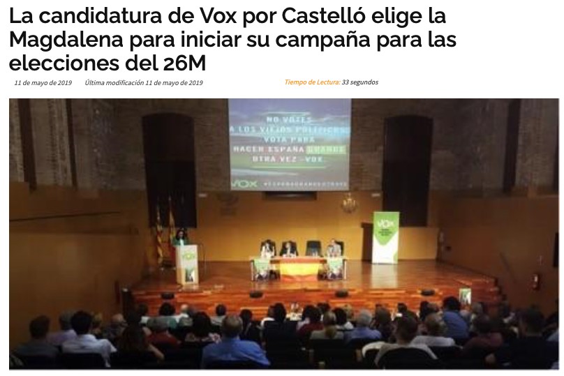 X Aniversario Castellón Información