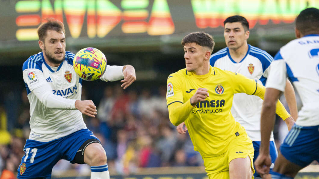 villarreal b derrota zaragoza