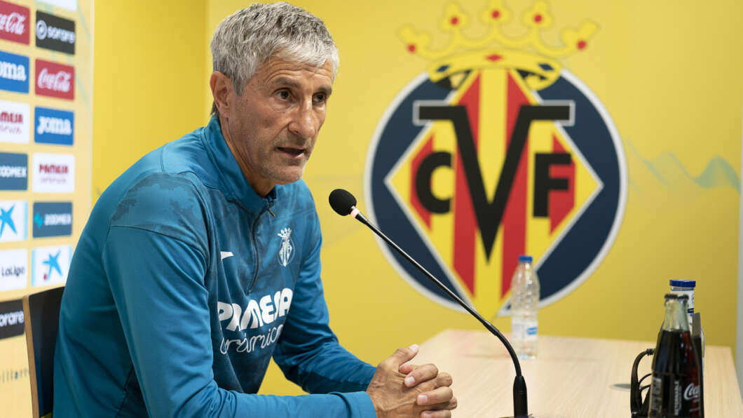 quique setien entrenador villarreal