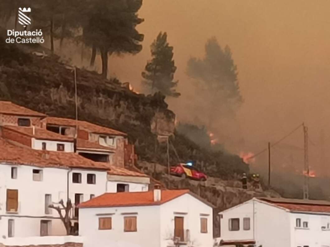 Incendio de Villanueva de Viver