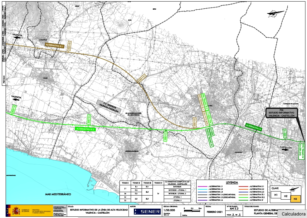 Ave Valencia a Castelló