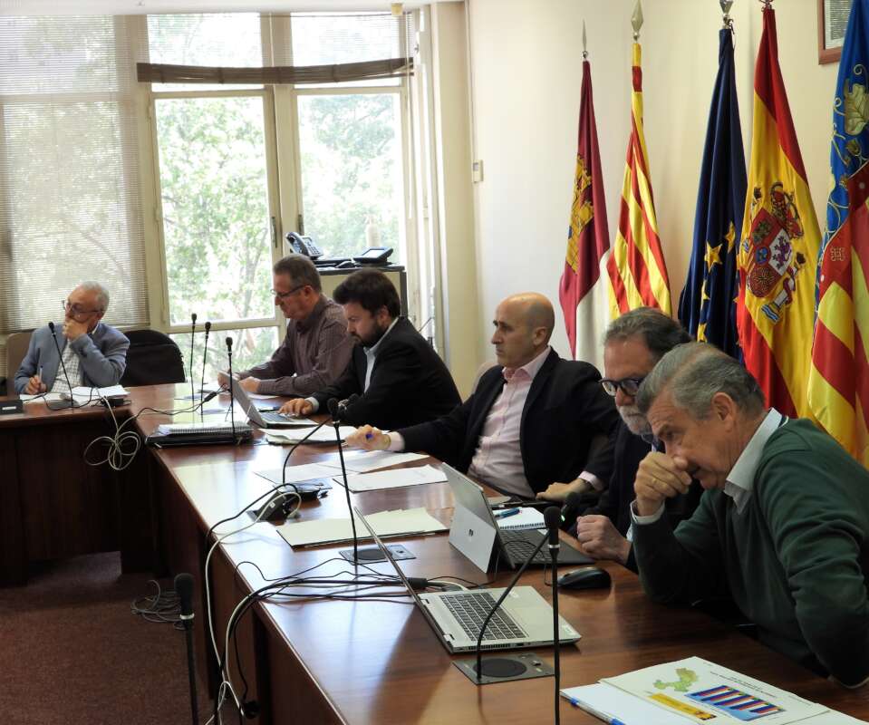 miguel polo, preside las comisiones de desembalse