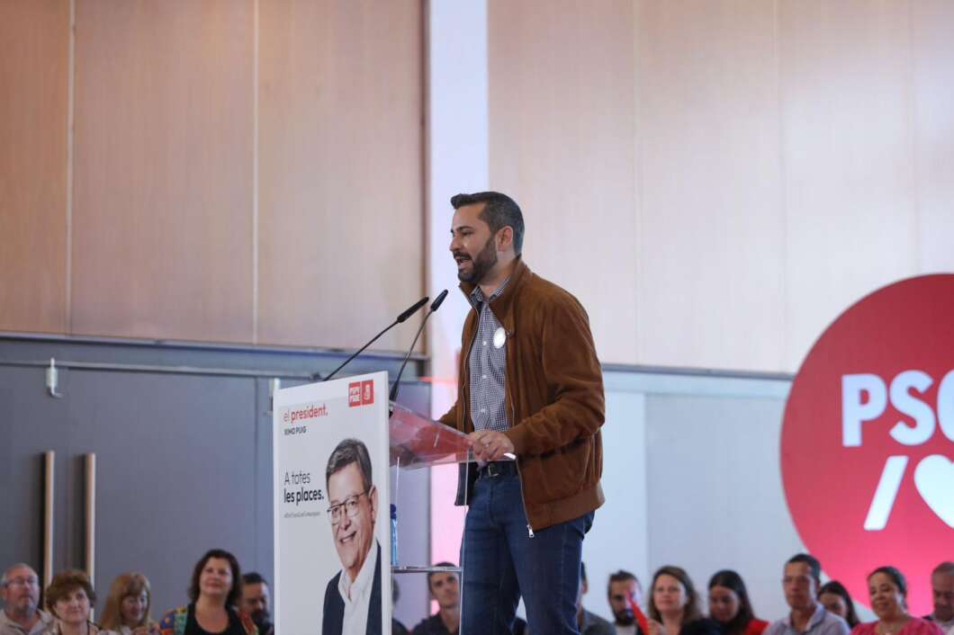 samuel falomir cierre campaña psoe