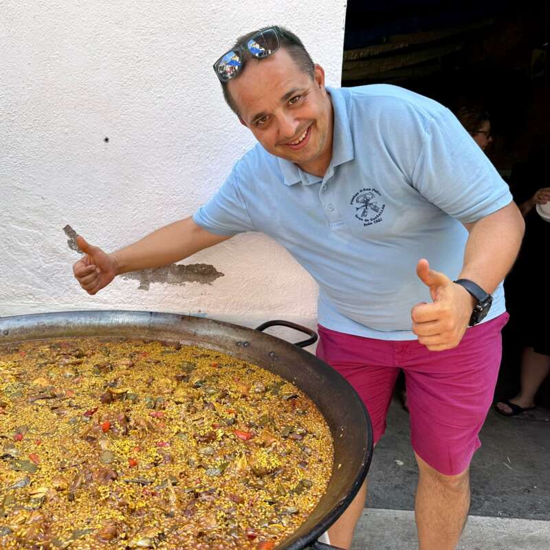Paella peña 1001 nacho boix