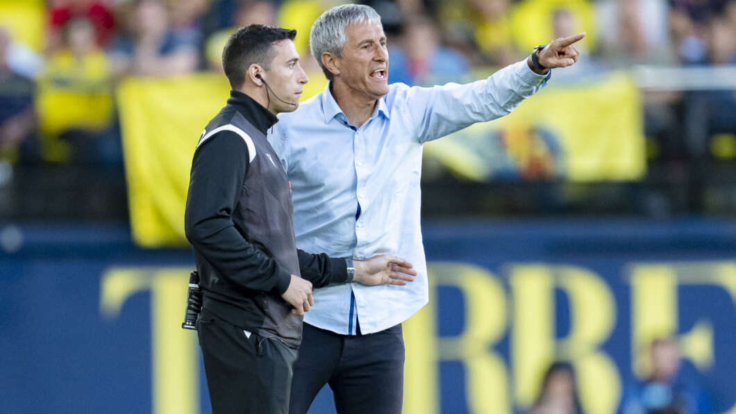 quique setien entrenador villarreal