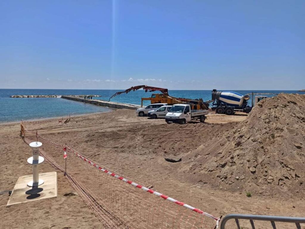 vinaros playa forti espigones