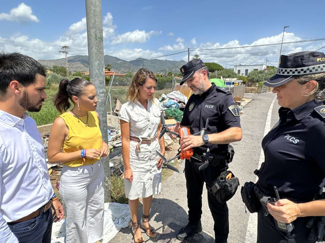 Utilización de drones para perseguir residuos ilegales
