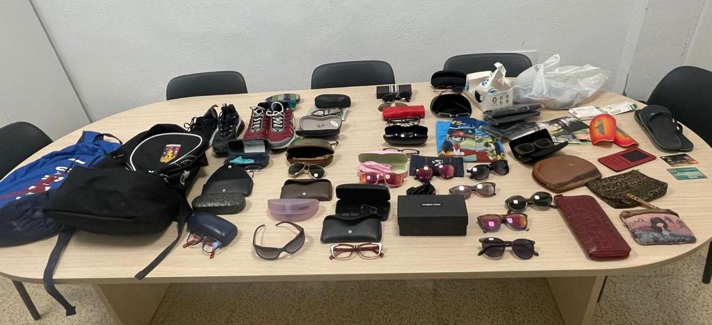 Alcala robo material sustraido