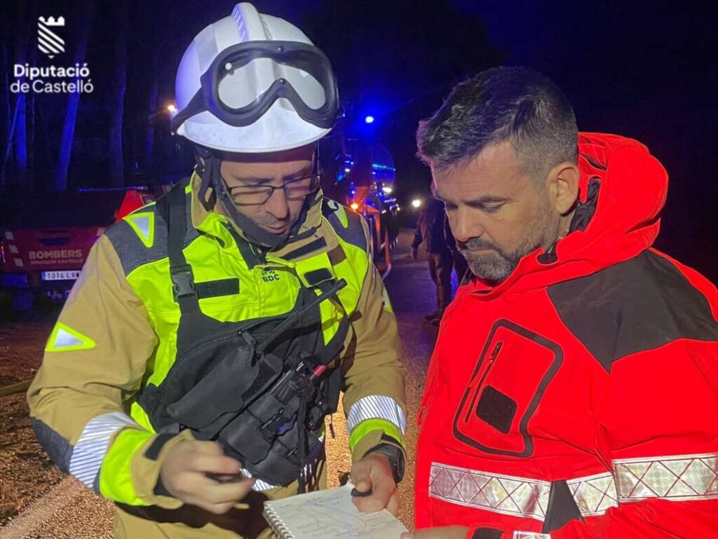 Incendio en les Useres